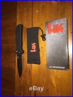Benchmade H&k Entourage 14702bk Drop-point Knife