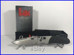 Benchmade HK Heckler And Koch Knofe Snody 14200 Drop Point Rare Discontinued