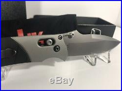 Benchmade HK Heckler And Koch Knofe Snody 14200 Drop Point Rare Discontinued
