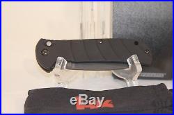 Benchmade HK Heckler & Koch Combo Knife NOS Aluminum Handle Lock Mechanism