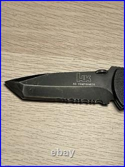 Benchmade HK Heckler & Koch No Compromise USP Tanto Tactical Folding Knife Rare