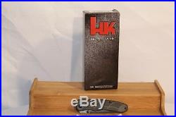 Benchmade HK Heckler & Koch P30 Green Assisted Knife NOS NON AUTO