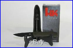 Benchmade HK Heckler&Koch P30 OD Green Assisted Knife NOS NON AUTO
