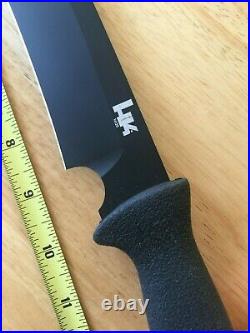 Benchmade Heckler Koch 14120 Feint 440C Fixed Blade Knife & Sheath Made in USA