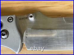 Benchmade Heckler&Koch 14200 Snody Folder 154CM Aluminum Handle USA Discontinued