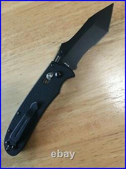Benchmade Heckler Koch 14255 Tanto Combo 154CM AXIS HK Folding Knife Made in USA