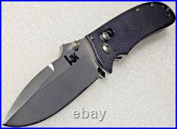 Benchmade Heckler & Koch AXIS by Snody with G10 Handle and 3.4 Plain BladeClip