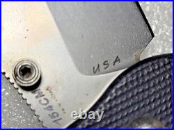 Benchmade Heckler & Koch AXIS by Snody with G10 Handle and 3.4 Plain BladeClip