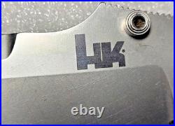 Benchmade Heckler & Koch AXIS by Snody with G10 Handle and 3.4 Plain BladeClip