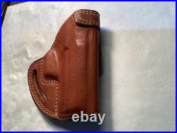 Bianchi #4L Askins Avenger holster H&K P7 OWB right side leather used Mint Lined