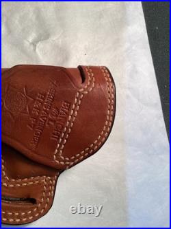 Bianchi #4L Askins Avenger holster H&K P7 OWB right side leather used Mint Lined