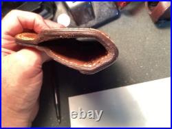 Bianchi #4L Askins Avenger holster H&K P7 OWB right side leather used Mint Lined