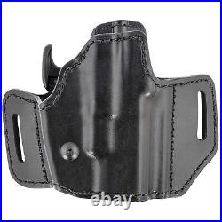 Bianchi Assent OWB Holster #11 Leather Right Hand Glock 26 S&W M&P Shield #51831
