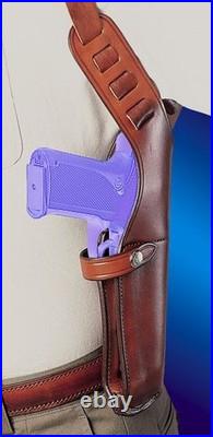 Bianchi X15 Shoulder Holster, Plain Tan, Left Hand Colt Gov't 4in, H& 1015613 Bianchi X15 Shoulder Holster, Plain Tan, Left Hand Colt Gov't 4in, H& 1015613