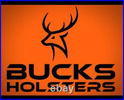 Bucks Holsters Hybrid IWB Micro Single Clip Holster MADE IN THE USA
