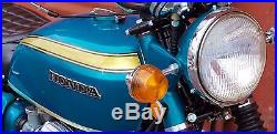 CANDY BLUE GREEN Custom Mix Paint for Honda Motorcyles- QUART -CB750 K0 CT70H K0