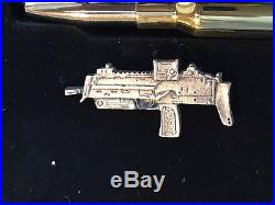 CCL Ammunition Heckler Koch HK Pen Pin Lapel x6 Gift withBlk Display Window Case