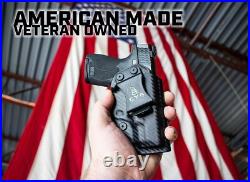 Carbon Fiber Inside Waistband Holster for Right-Handed HK VP9, Pull-On Closure Carbon Fiber Inside Waistband Holster for Right-Handed HK VP9, Pull-On Closure