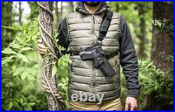 Comfortable Right-Hand Draw Holster for Semi-Auto Guns Perfect for Hiking