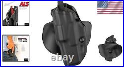 Contoured Black Paddle Holster for H&K 9mm/. 40 Ergonomic Left-Hand Fit