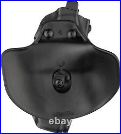 Contoured Black Paddle Holster for H&K 9mm/. 40 Ergonomic Left-Hand Fit