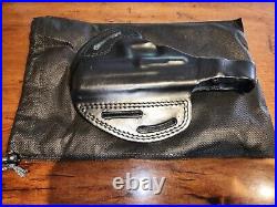 Craft Holsters Black Leather OWB Two Cant Holster & Belt For Heckler & Koch