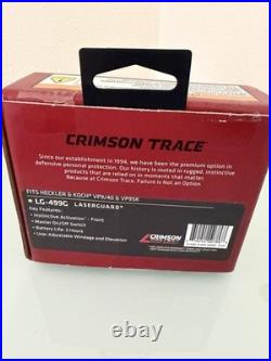 Crimson Trace LG-499G Laserguard Green Laser Sight for HK VP9 VP40 VP9SK