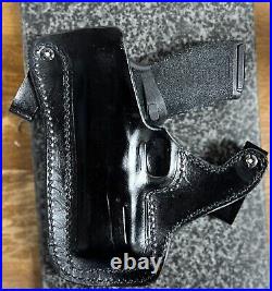 Custom Molded IWB Gun leather Holster Forward Cant