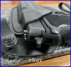 Custom Molded IWB Gun leather Holster Forward Cant