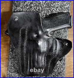 Custom Molded IWB Gun leather Holster Forward Cant