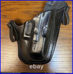 Custom Molded IWB Gun leather Holster Forward Cant