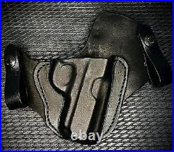 Custom Molded IWB Gun leather Holster Forward Cant