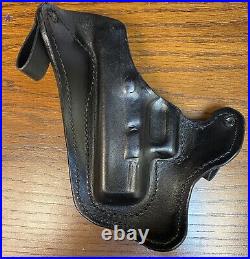 Custom Molded IWB Gun leather Holster Forward Cant