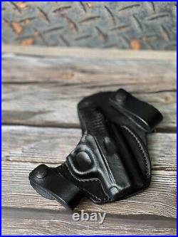 Custom Molded IWB Gun leather Holster Forward Cant