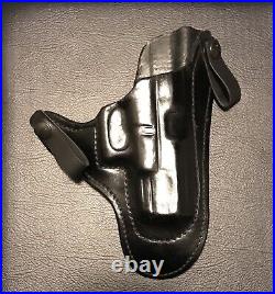 Custom Molded IWB Gun leather Holster Forward Cant