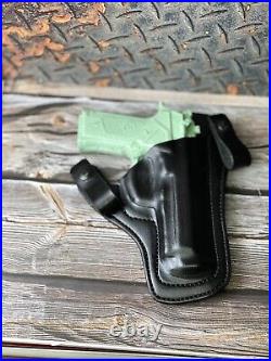 Custom Molded IWB Gun leather Holster Forward Cant