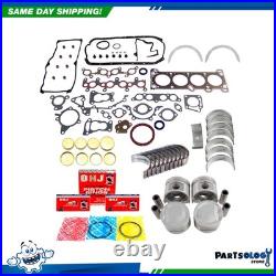 DNJ EK415 Engine Rebuild Kit For 88-93 Ford Festiva 1.3L L4 SOHC 8v VIN H K