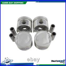 DNJ EK415 Engine Rebuild Kit For 88-93 Ford Festiva 1.3L L4 SOHC 8v VIN H K