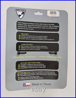 DSG Arms OWB Holster for HK VP9 with TLR-1 Kydex Tan Left-Handed NEW