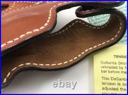DeSantis Leather Holster Thumb Break Scabbard LINED H&K USP CPT 45 RH 11235-LT