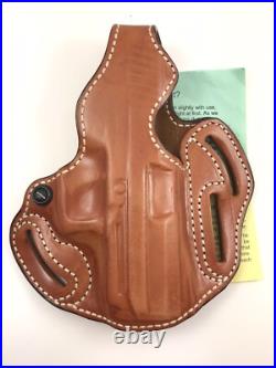 DeSantis Leather Holster Thumb Break Scabbard LINED H&K USP CPT 45 RH 11235-LT