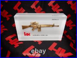 Decorative Heckler & Koch, Inc. Hk-91-a2 Acrylic Block Display