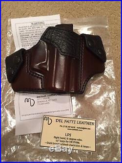 Del Fatti LPS For HK P7M8 Right Hand Holster Brown With Shark Brand New-Rare