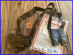 Discontinued AKER Flatsider Leather Shoulder Holster For H&K 45 Compact Right