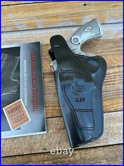 Don Hume 727 Black Leather Holster For S&W 29 57 58 27 28 23 20 25 22 Revolver N