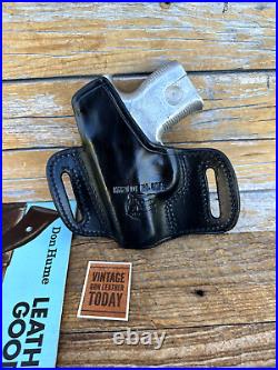 Don Hume Black Leather H721 OT OWB Holster For Smith Wesson S&W SIGMA. 380
