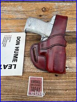 Don Hume H722 DH Brown Leather OWB Holster For Heckler Koch USP 45 Compact