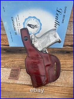 Don Hume H722 Saddle Brown Leather OWB Holster For Heckler Koch USP Compact 45