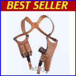 Eco-Friendly Adjustable Leather Shoulder Holster For S&W and Taurus Pistols