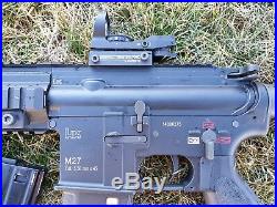 Elite Force H&K M27 IAR by VFC Airsoft AEG Rifle Black